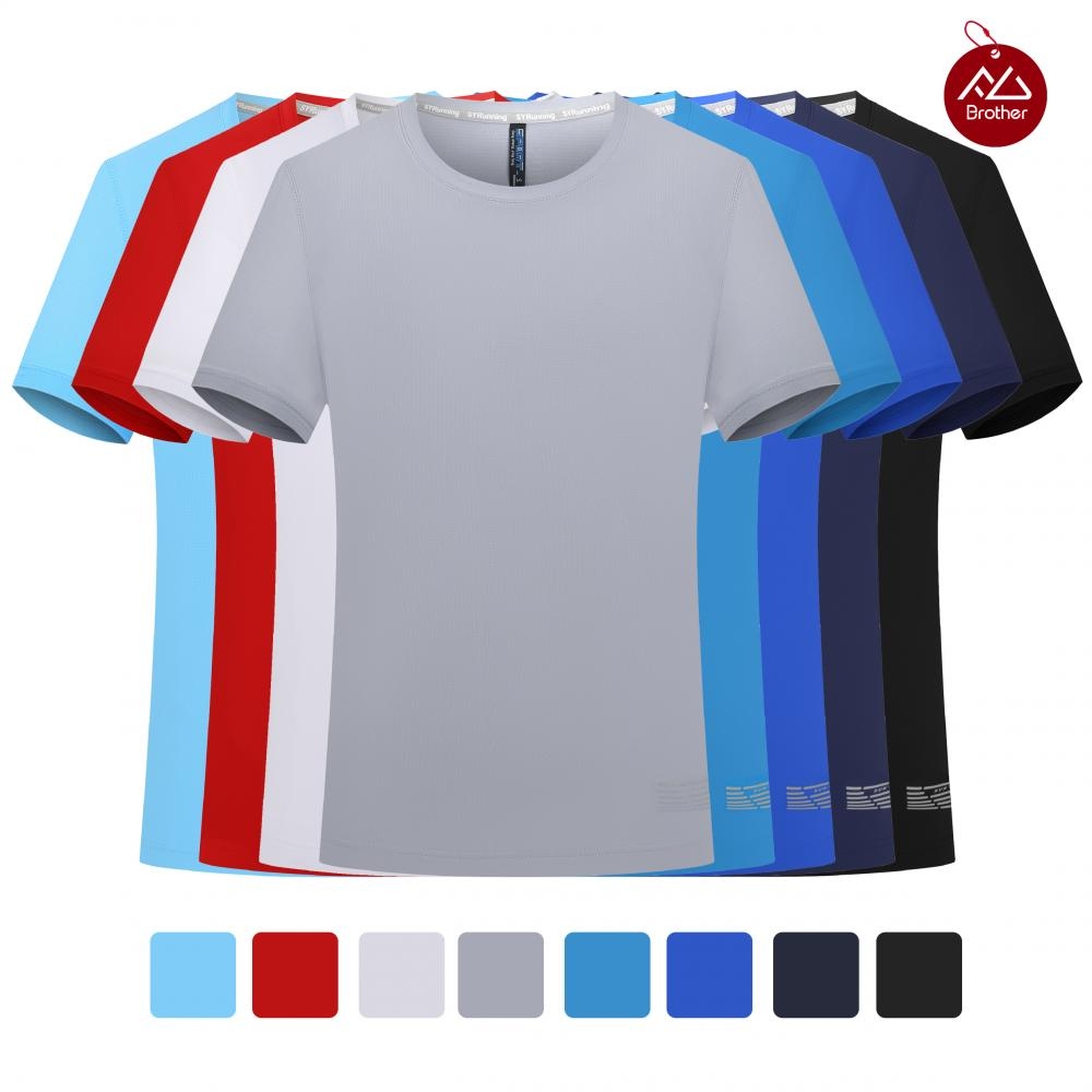 问界116冰丝满天星速干圆领